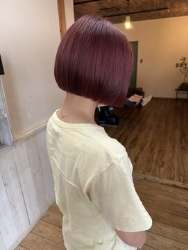 ヘアーデザインハル(hair desigin hal) ワインレッド