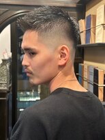 ヒロギンザ 新橋日比谷口店(HIRO GINZA) スキンフェードアップバング
