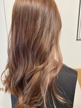 ギルド 東久留米店(GUILD) 透明感あふれるピンクブラウンカラー