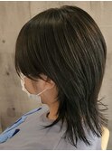 マッシュウルフ/ミディアムウルフ/ウルフカット