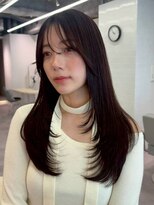 ベイルーム(BAYROOM by HONEY omotesando)&nbsp;ハッシュカットレイヤー/韓国ヘア/チャコールグレー/髪質改善1