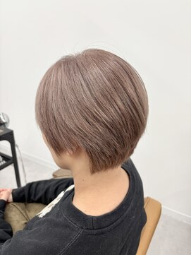 シエル バイ ケンジ 登戸 生田(CIEL by KENJE) 【ブリーチ１回～】ミルクティーグレージュ