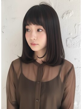 ヨヨ(yoyo) ほんのりレイヤーワンカールセミロング