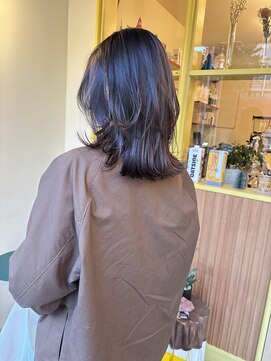 〈浅草 半個室〉レイヤーミディ/オリーブベージュ