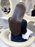 カット＋【業界初髪質改善カラー】＋トリートメント（ブリーチNG）