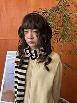 ベンジー 中目黒ii店(benji)&nbsp;トレンドのカラーマロンブラウン