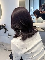 ソル 栄矢場町(SOL) ボルドーカラー/バーガンディ/全頭ブリーチ