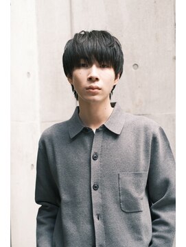 ブークル(boucle) メンズ髪型　メンズショート　前髪重め　前髪長め