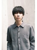 メンズ髪型 メンズショート 前髪重め 前髪長め