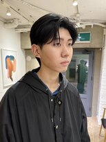 ローレン(LOREN)&nbsp;ベリーショート/ダークアッシュ/ニュアンスパーマ/韓国マッシュ