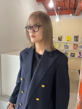 ウニュ(uninu) beigecolor Layercut