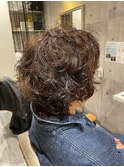 スタイリング簡単パーマスタイル^_^