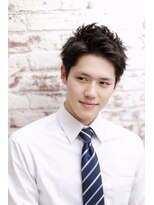 ワゴンバイアフロート(Wagon by afloat) メンズカット/爽やかに動くフェザーパーマ/センターパート/池袋