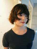 ダブ アオヤマ(DaB AOYAMA)&nbsp;濡れ感のないドライな質感のボブパーマ
