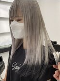 裾カラー　ブラック