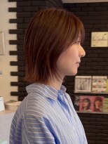 ヘアーアンドカラー ルジャルダン 葛西店(le jardin)&nbsp;顔まわりレイヤーが今っぽい切りっぱなしボブ♪