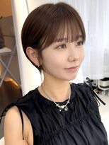 アイドットプラス 札幌大通り(i.+ODORI)&nbsp;前髪あり小顔つや髪顔まわり簡単スタイリング丸みショート