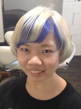 ヘアークリエイト エクラン(hair create ecrin) ハイトーンポイントカラー