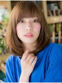 *+COVER HAIR+*…素髪感*斜めバング*ラブナチュミディa
