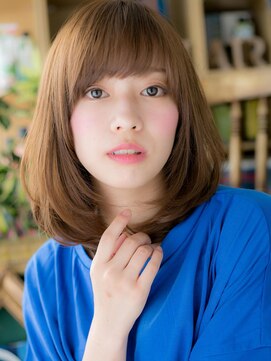 カバーヘア ブリス 上尾西口店(COVER HAIR bliss) *+COVER HAIR+*…素髪感*斜めバング*ラブナチュミディa