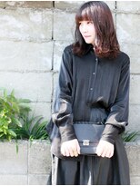 ホワイトルーム(White Room)&nbsp;カラーと相性◎ゆるふわミディボブ♪♪