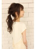 ラフポニーアレンジ