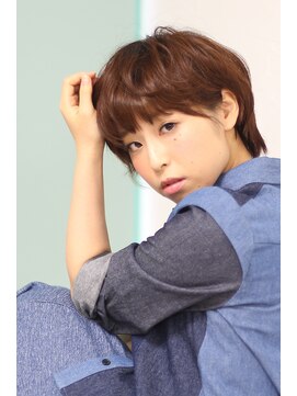 ハレ 中目黒(hale) 小顔マッシュルームショート.