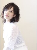 【cococara】30代40代の透明感◎ボブマッシュウルフ