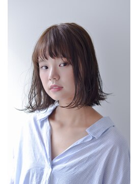 アトリエイトワ(atelier ittowa) くびれヘア/ハイライトカラー/アプリコットオレンジ/美髪/21