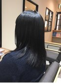 縮毛矯正でナチュラルなうるおいストレート