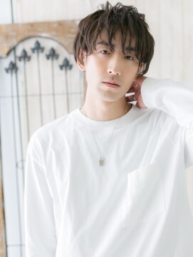 グルーミングサロン バーバー キャッスル 北浦和西口(Grooming salon Barber Castle) 眼差し優し気◎フェザーマッシュa