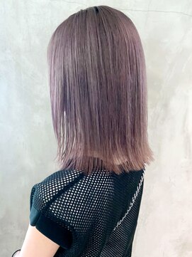 アイティー バイ アルバム 中野店(IT by ALBUM) ピンクパープル_オリーブカラーハイライトカラー_ba304994