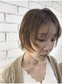 大人かわいいショートレイヤー
