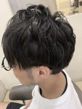 ヘアーストーリー マハラ(HAIR STORY MAHARA) マニッシュショート×パーマ