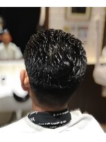 エヌドットバーバー ギンザ(N.BARBER GINZA)&nbsp;濡れパンショート　/パンチパーマ/緩パン/アイロンパーマ