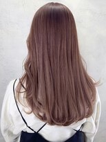 アイティーバイアルバム 松戸店(IT by ALBUM)&nbsp;ピンクオレンジ_フェザーバングマッシュショート_ba321661