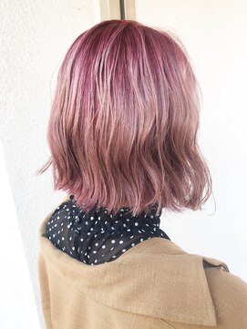 クオレヘアー 喜連瓜破店(Cuore hair) ピンクカラー★