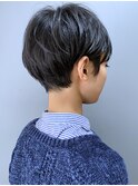 【morio池袋】綺麗でかっこいい黒髪ショート♪