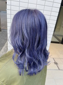 シアン(CYAN) #ネイビー#ダークアッシュ#ブルーアッシュ