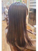 ヘアーズビースリー ポートサイド さら艶ミディアム ロング ストレートヘア 20代30代40代