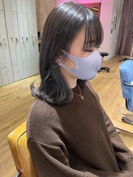 アヴァンス 天王寺店(AVANCE.) イヤリングカラー×ミルキーグレージュ