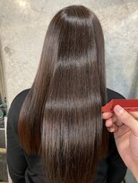 メーヴェ(Mowen) 南堀江　mowen Tetsu 艶髪　酸熱ストレート　髪質改善