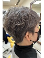 プレーゴ&nbsp;【魅せるグレイヘア】オシャレマッシュショート