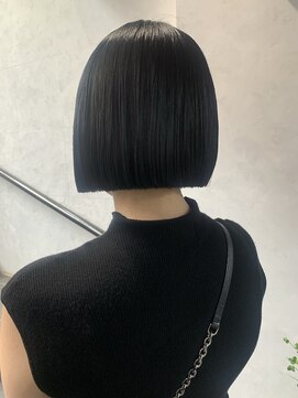 ノス 表参道(NOOS) 表参道/表参道駅/レイヤーカット/ボブ/ダブルカラー/顔周り