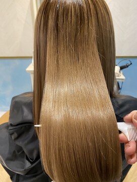 ロンドルーチェ 心斎橋(Lond luce) 大人ガーリー×似合わせカット【髪質改善/縮毛矯正】