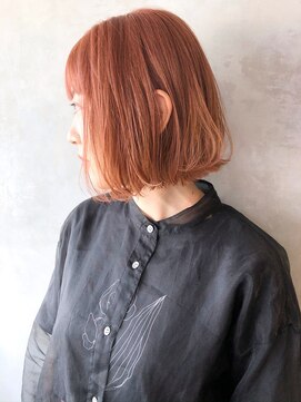 アルバム 新宿(ALBUM SHINJUKU) カシスピンク_ハッシュカットフルバングレッドブラウン_ba281071