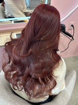 ウィクシーミミ 栄矢場町店(wixy mimi) トレンドNo.1 ワンホンチェリーレッド