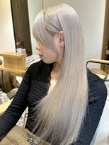 ブランニューロミエ 野田阪神店(Brand new lomie)&nbsp;シルバーベージュ/ハイトーン/髪質改善カラー/ケアブリーチ