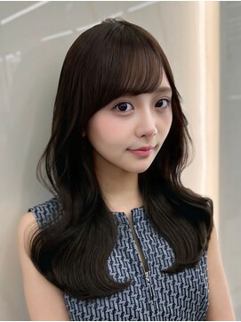 コア 銀座(COA) 小顔レイヤー 前髪顔周り 髪質改善縮毛