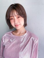 ローランド(Rowland)&nbsp;ボブ☆ミニボブ☆ハイライトカラー☆ベージュカラー☆小顔カット